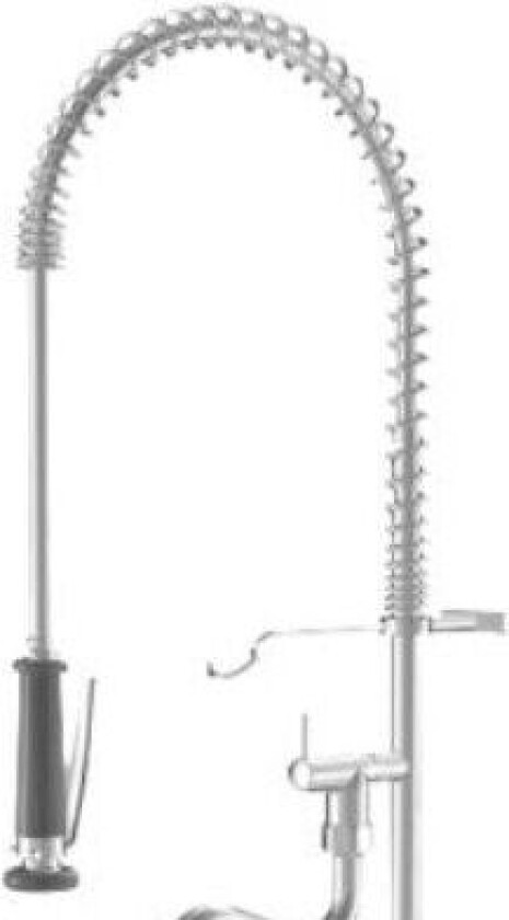 KWC GASTRO forbruser - ethuls forbr. m/200 mm tud t/bord