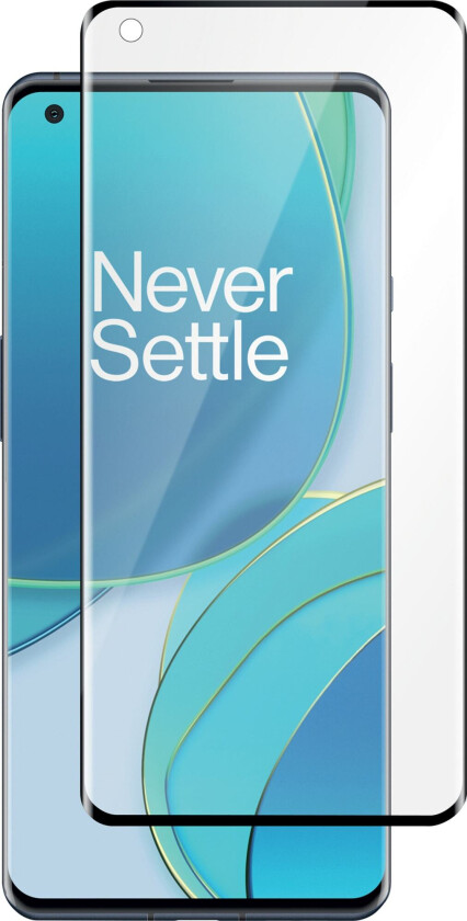 PANZER Premium Curved Glass - Case Friendly - OnePlus 9 Pro - Svart Kant