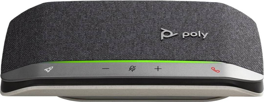 Poly Sync 20 - Smart høyttalertelefon - Bluetooth - trådløs, kablet - USB-C, USB-A - svart - Zoom Certified