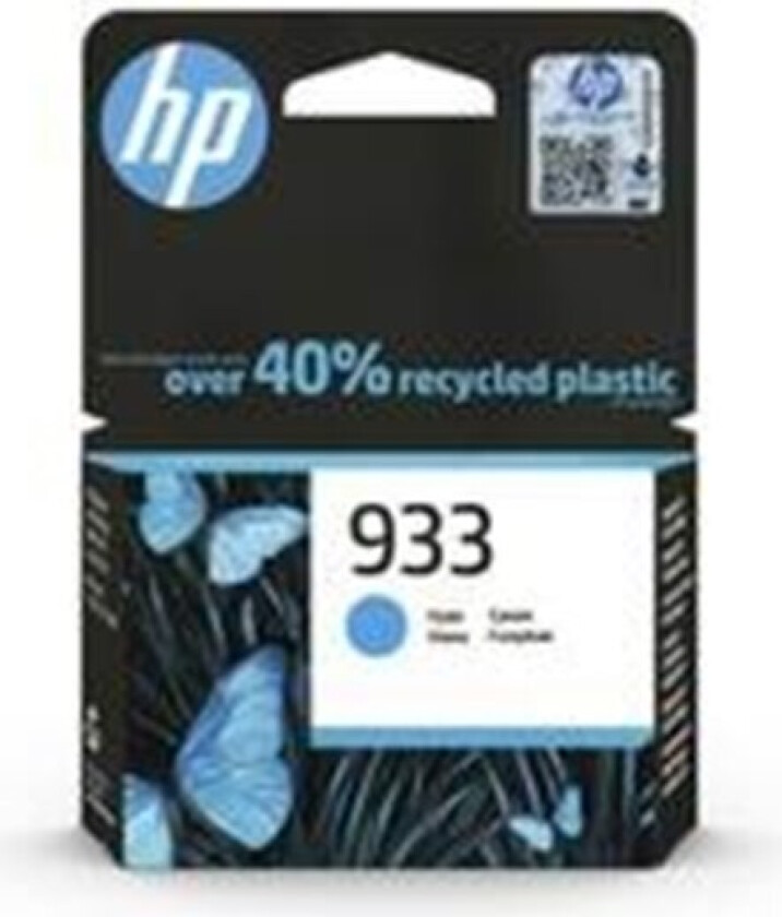 933 Cyan Original Ink Cartridge - Blekkpatron Blå