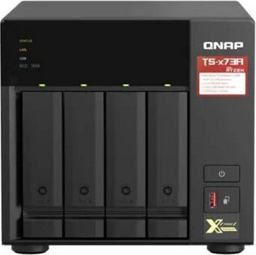 Bilde av Qnap Ts-473a-8g 8gb M.2 2280 Nvme 0gb 0tb Nas-server