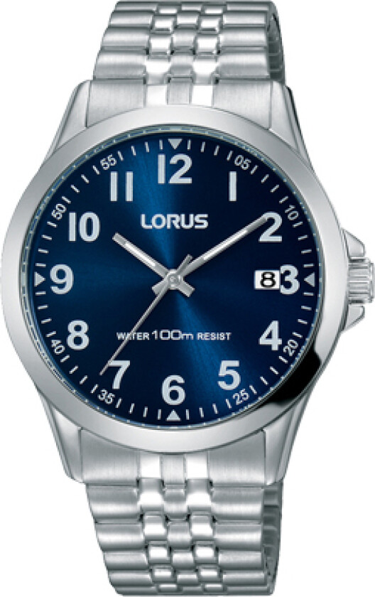 Mens RS973CX9 - Kvarts - Sølv - Unisex - Rustfritt stål - ledd m/pin - Mineral