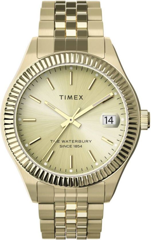Legacy TW2T86900 - Kvarts - Gull - Dameklokker - Rustfritt stål - ledd m/pin - Mineral