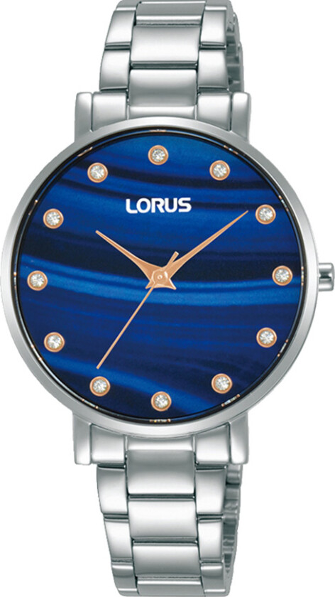 Ladies RG227VX9 - Kvarts - Sølv - Dameklokker - Rustfritt stål - ledd m/pin - Mineral