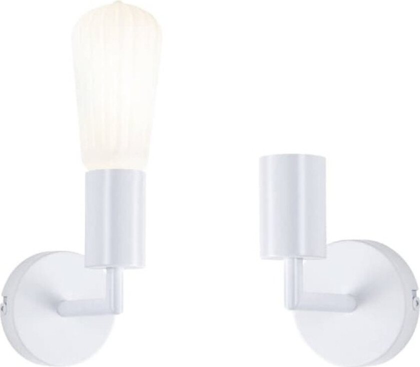 Ravi 71138 Vægbelysning E27 Hvid (mat)