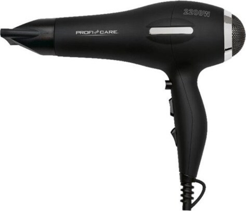 Hårføner PC-HT 3017 - hairdryer - black - 2200 W