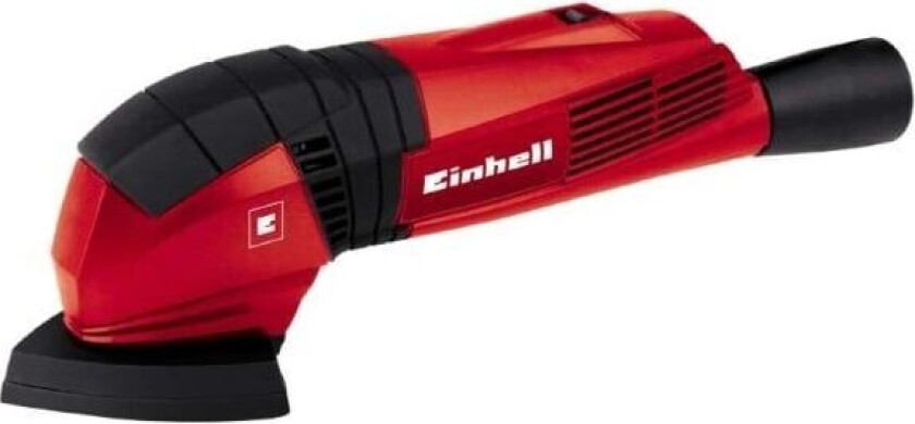 Einhell TC-DS 19, -slipemaskin, Velcro mappe, Sort, Rød, 20000 RPM, 1,2 mm, AC
