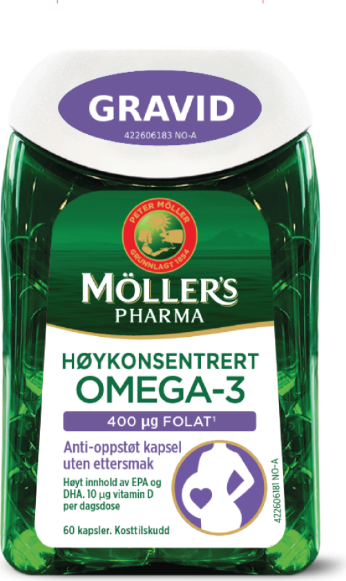 Omega-3 Gravid, 60 kapsler