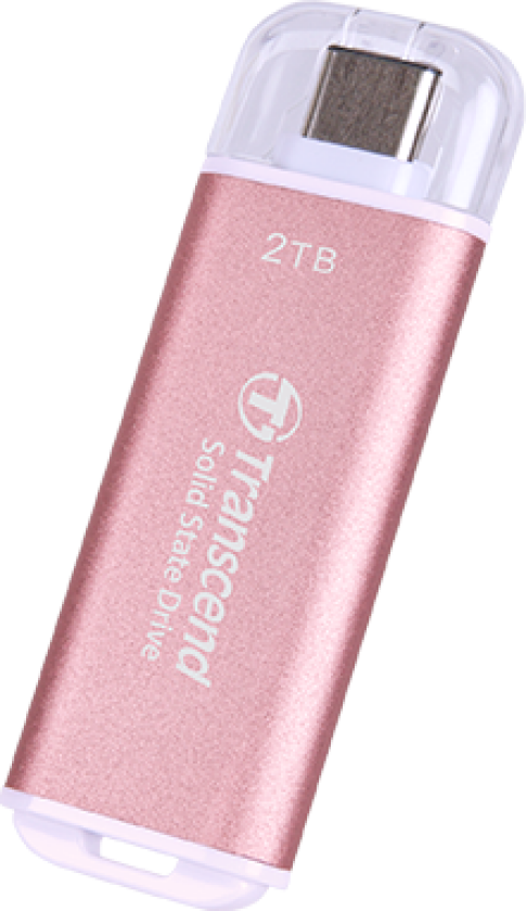 ESD300 Portable SSD - Pink - 512GB