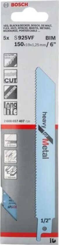 Bilde av Bajonettsagblad S 925 VF Heavy for Metal