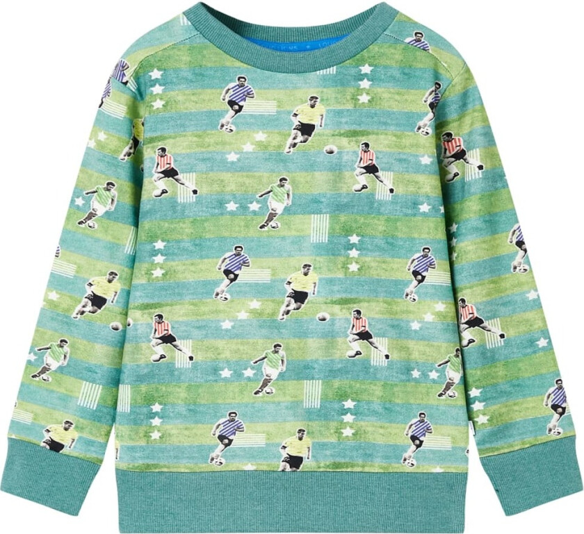 Barnegenser lysegrønn melert 116