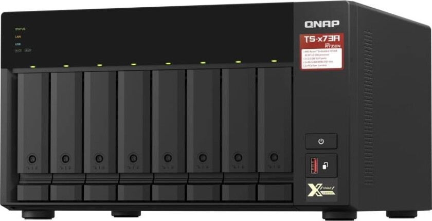 Bilde av Qnap Ts-873a-8g 8-bay 0tb Nas-server 0tb Nas-server