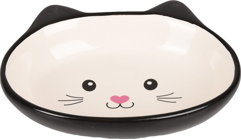Flamingo keramikkskål katt Isa - 170 ml, Ø 14 cm