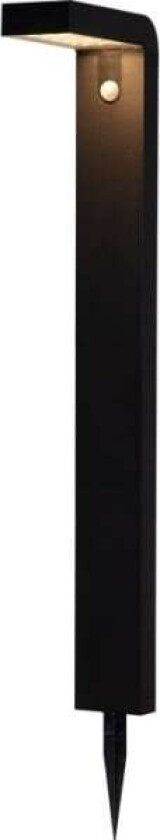 Baracconi, Gulvlys, Sort, Aluminium, Plast, IP44, Garage, III