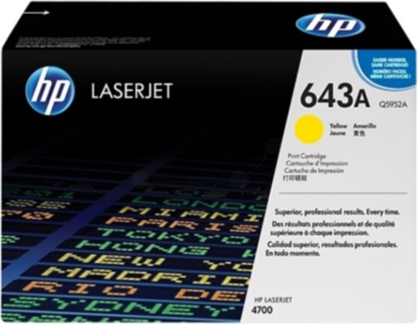 Hp Toner Gul 643a 11k - Q5952a