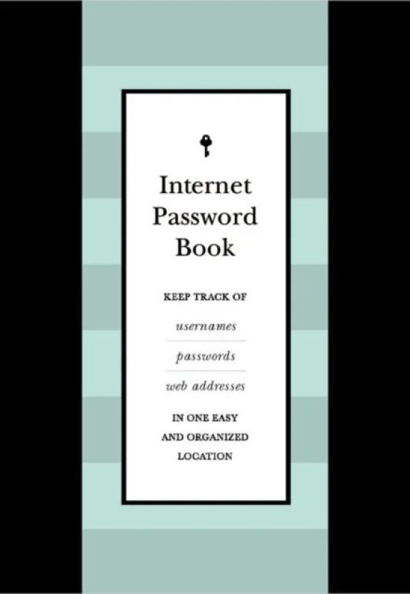 Internet Password Book av Editors of Chartwell Books