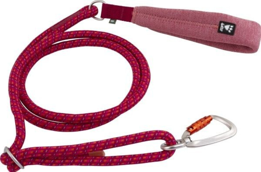 Adjustable Rope Leash Eco Kobbel– Beetroot (120-180 cm x 8 mm)
