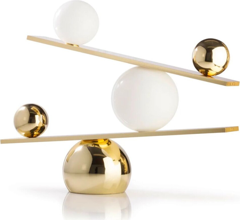 Balance bordlampe Brass