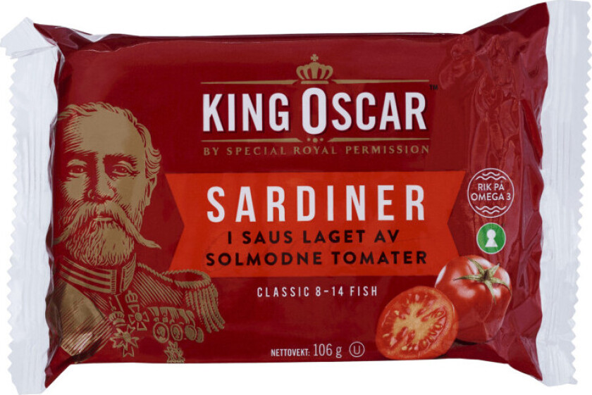 Sardiner i Tomat 106g
