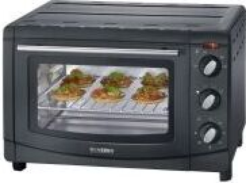 Severin TO 2067 - Elektrisk ovn - 20 liter - 1.5 kW - svart