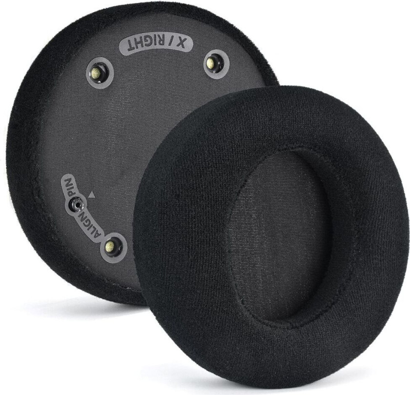 Erstatning velour puter øreputer for Philips Audio Fidelio Sort M Fidelio X2  X1