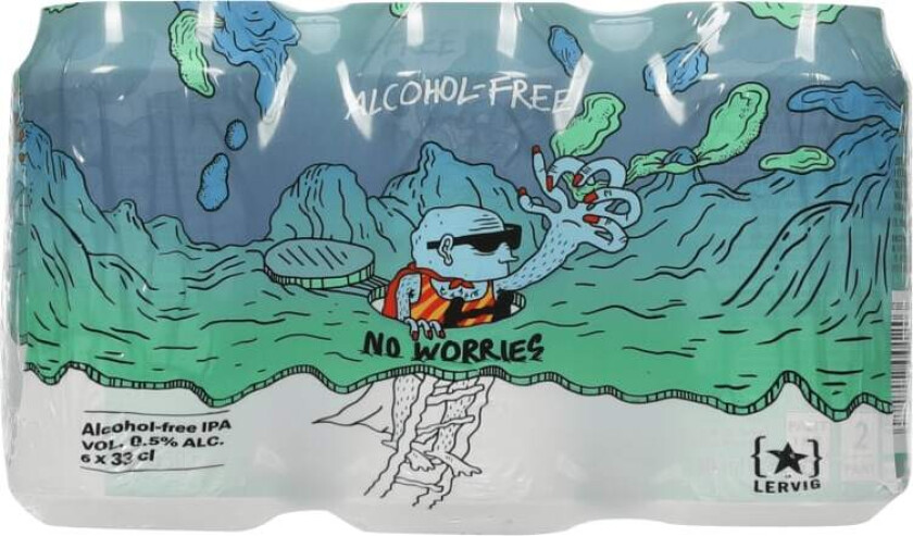 No Worries 0,33lx6 boks