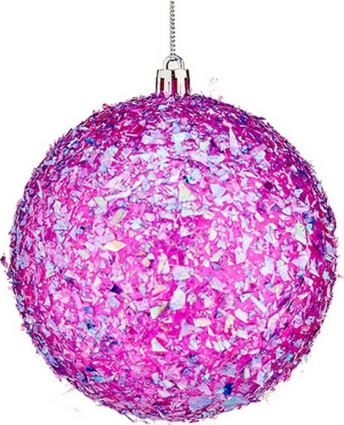 Juletrekuler à 10 cm 6 nummer Lilla