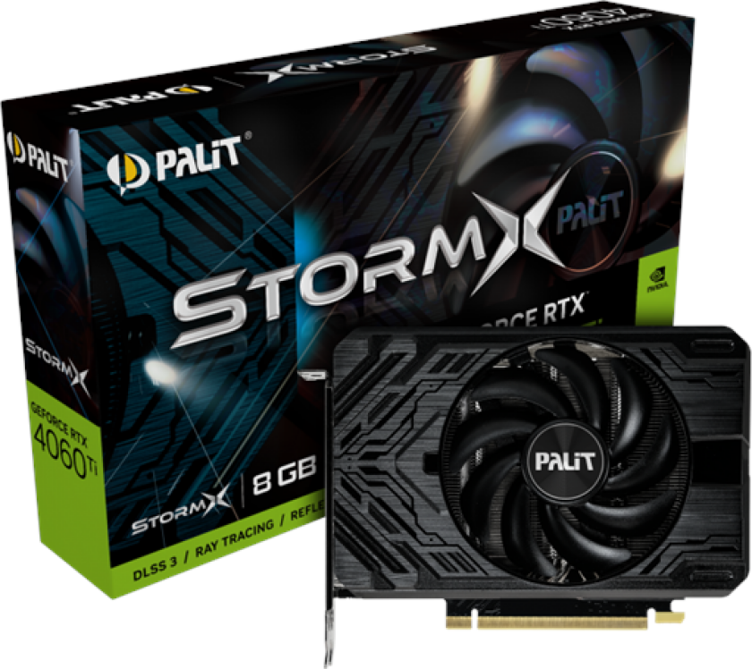 VGA-kort GeForce RTX 4060 Ti StormX 8GB GDDR6 128bit PCIe4.0