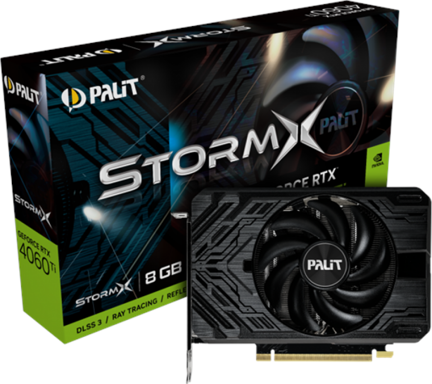 VGA-kort  GeForce RTX 4060 Ti StormX 8GB GDDR6 128bit PCIe4.0