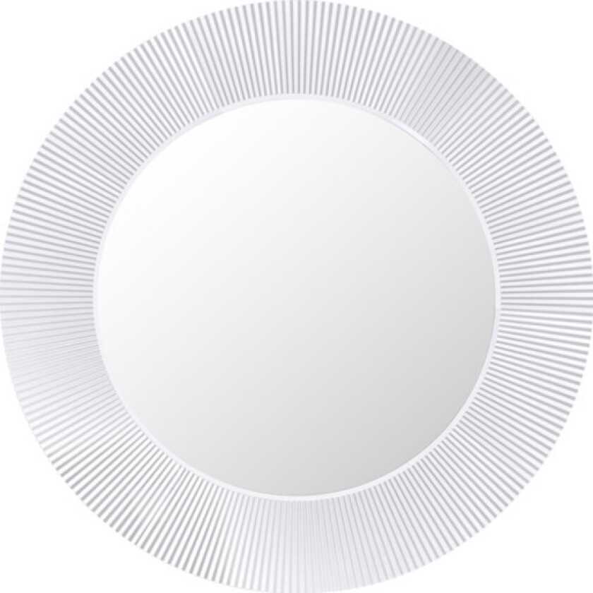 Kartell Laufen All Saints speil med lys, Ø78 cm, transparent