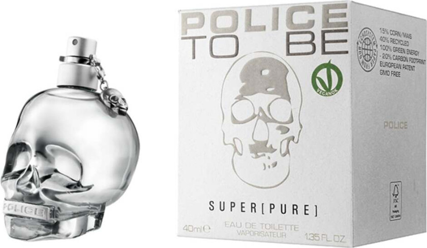 To Be Super PURE EdT, 40 ml  Unisexparfyme