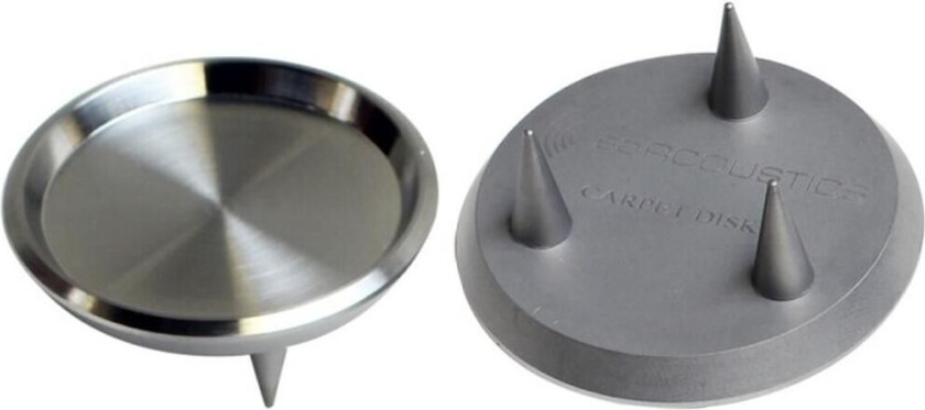 Isoacoustics Gaia I Teppedisk 4 Stk - Til Gulvteppe