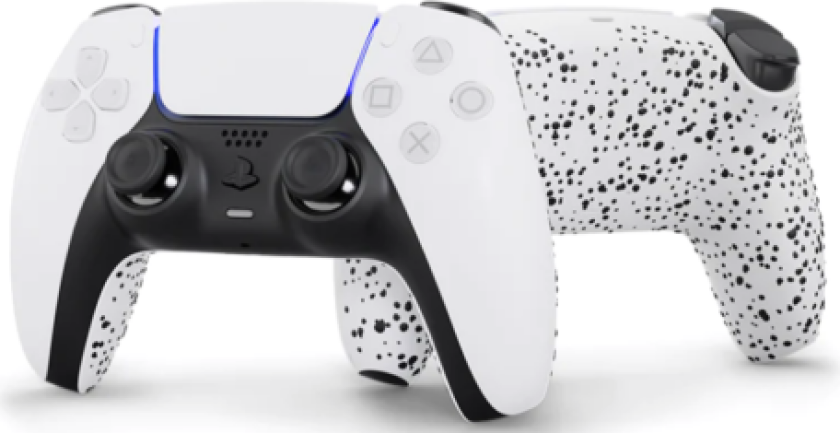 King Wireless  Controller For Ps5 White Model 3