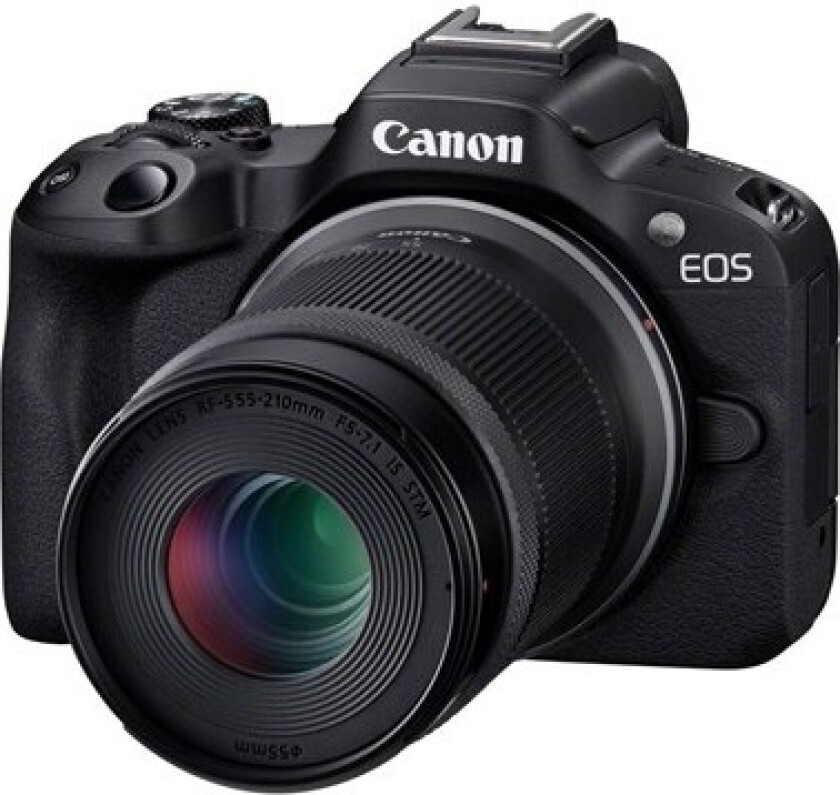 EOS R50 + RF-S 18-45mm F4.5-6.3 IS STM + RF-S 55-210mm F5-7.1 IS STM - Black