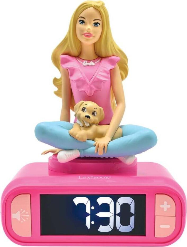 - Barbie - Digital 3D Alarm Clock (RL800BB)
