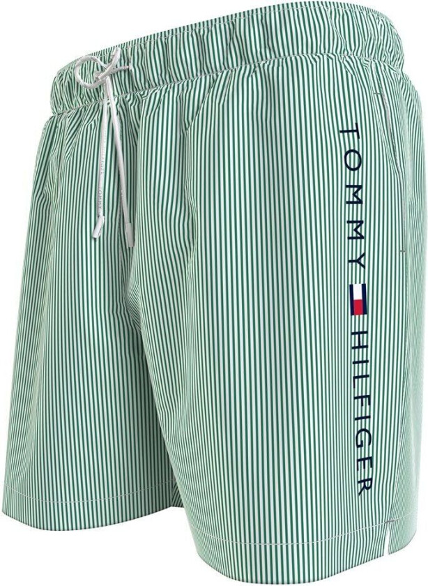 Badeshorts Stripe Grønn L