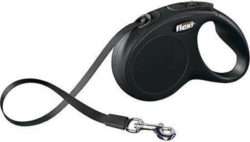 Flexi New Classic bånd Large 5m (Svart)