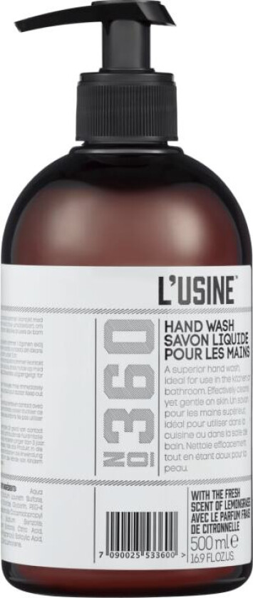 L'Usine Håndsåpe Lemongrass 500ml
