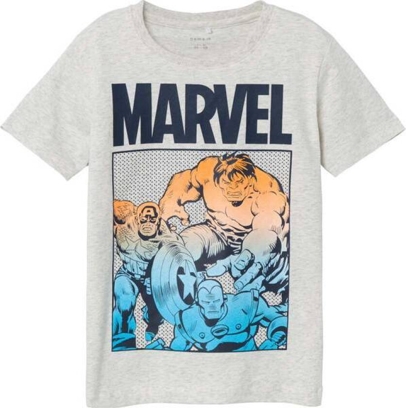 Name It France Marvel T-Skjorte Til Barn, Light Grey