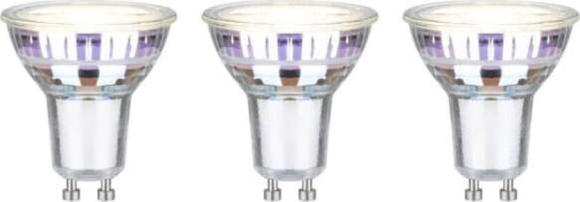 29193 LED (RGB)-lampe EEK A (A - G) GU10 Reflektor 2,5 W Varmhvid (Ø x H) 50 mm x 54 mm 3 stk.