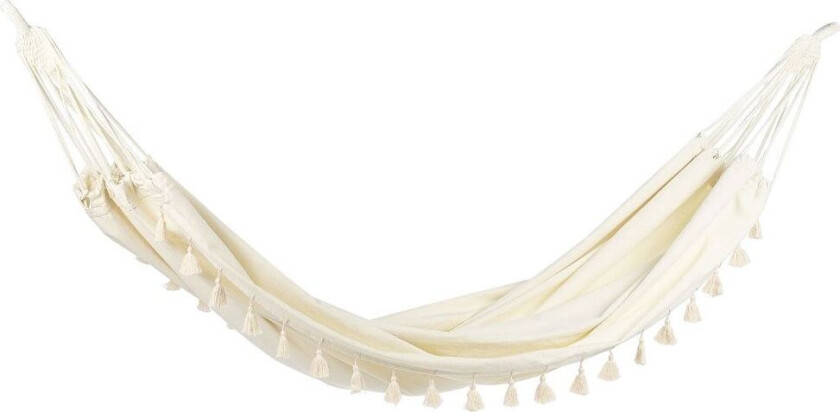 Bilde av Hengekøye Beige Bomull Polyester Boho Hage Hagemøbler Innendørs Utendørs