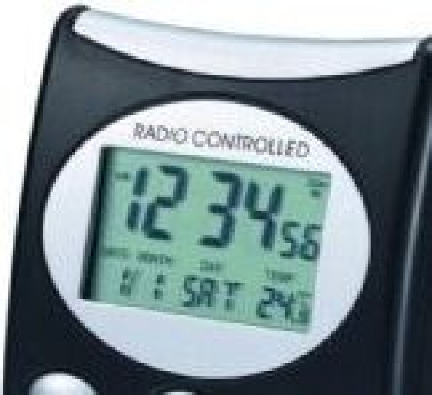 Technoline WT 221 T, Digital vekkerklokke, Sort, 12/24h, LCD, Batteri, 76 mm