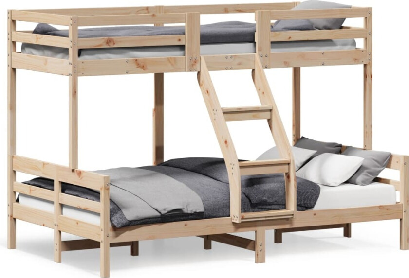 Køyeseng 80x200/120x200 cm heltre furu