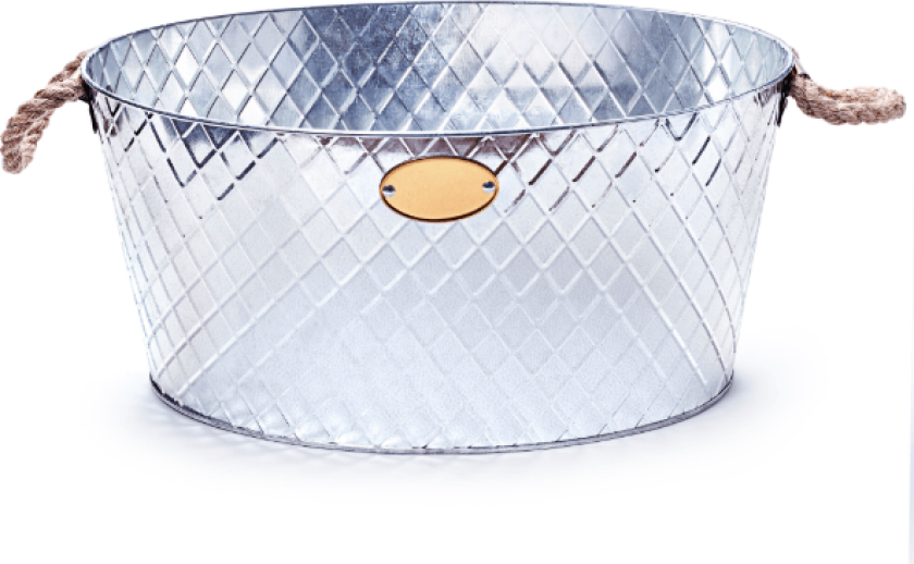 Drinks Kjøler Med Håndtak i Tau