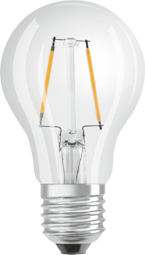 LED-lyspære Standard 2.5W/827 (25W) filament clear E27