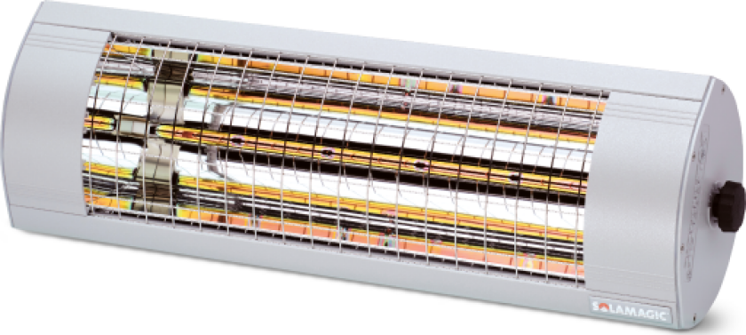 Eco+Pro 1400W terrassevarmer, infrarød, titanium