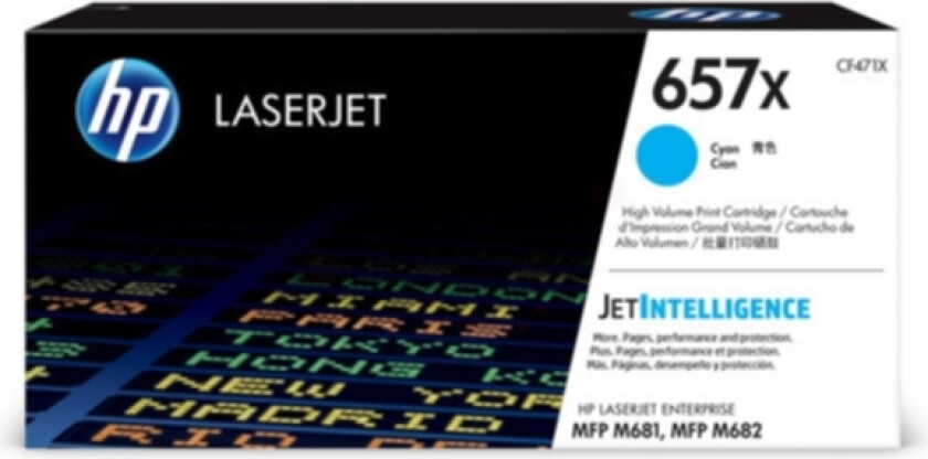 Bilde av Hp Toner Cyan 657x - Cf471x