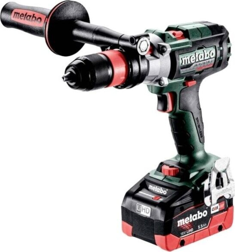 METABO slagbormaskin SB 18 LTX-3 BL Q I 2x5,5Ah LiHD METABOX