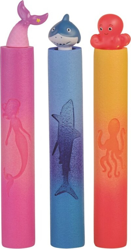HAPPY SUMMER - FOAM VANNPISTOL 35CM 3ASST. CDU