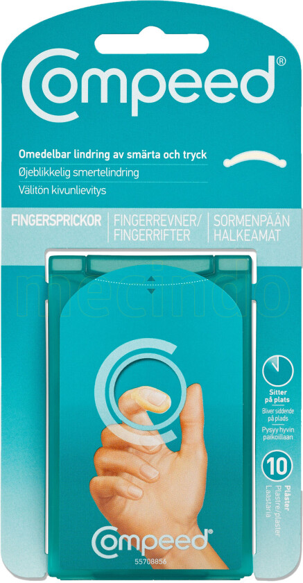 Plaster Fingerrifter, 10 stk